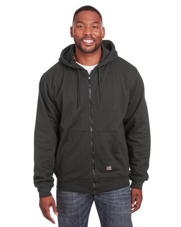 Berne Men Tall Heritage Thermal-Lined Full-Zip Hooded Sweatshirt